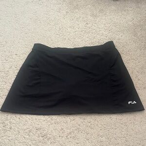 Fila Women's Tennis Skort in Black